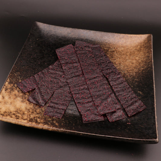 【犬用おやつ】クランベリー入りフルーツレザー